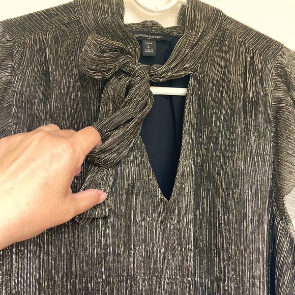 Banana Republic Glam Blouse Size PL - Picture 1 of 5